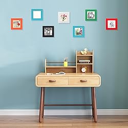 YIYINOE 4x4 Picture Frame Set of 12,Paper Photos