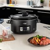 Russell Hobbs 25630 6.5L Slow Cooker & Sous Vide Water Bath, Black view 2