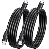 UGREEN USB C to USB C Cable 100W 2Pack, Type C to Type C Cable Fast Charge PD Charging Cord Compatible with MacBook Air, iPho