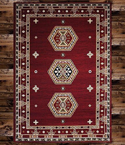 KILIM Boho Bohemian Burgundy Gabbeh Vintage Style K604 Area Rug Clearance Soft and Durable Pile. Size Option , 7'.4'' X 10'.6''