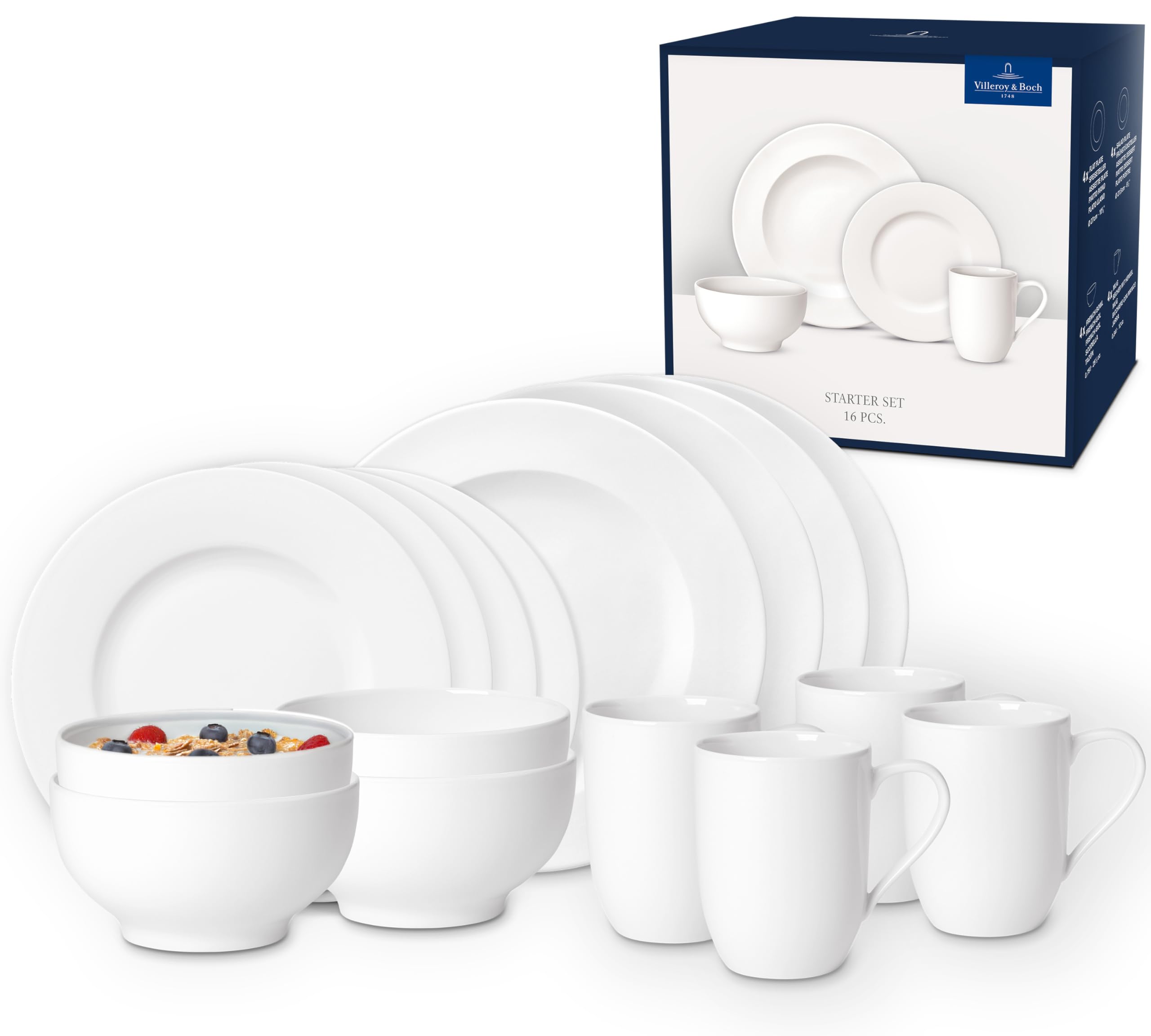Villeroy & Boch For Me Starter-Set 4 person