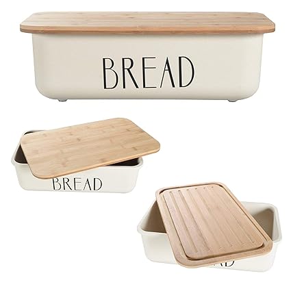 NOX | Brotkasten Holz | Brotbox | Brotkiste | Brot Aufbewahrungsbox