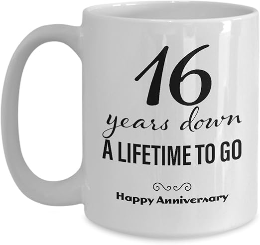 16th anniversary gifts for wife