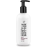 Hustle Butter Tattoo Aftercare - Daily Moisturizing Lotion - Naturally Derived Vegan Cruelty Free - Everyday All Over Use for Tattoos - 9 fl oz
