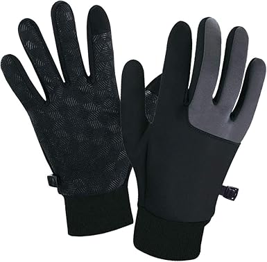 Amazon Com Suoyana Winter Gloves Touch Screen Gloves Warm Waterproof Windproof Full Palm Non Slip Lightweight For Women And Men Running Walking Cycling Driving In Cold Weather Sports Outdoors