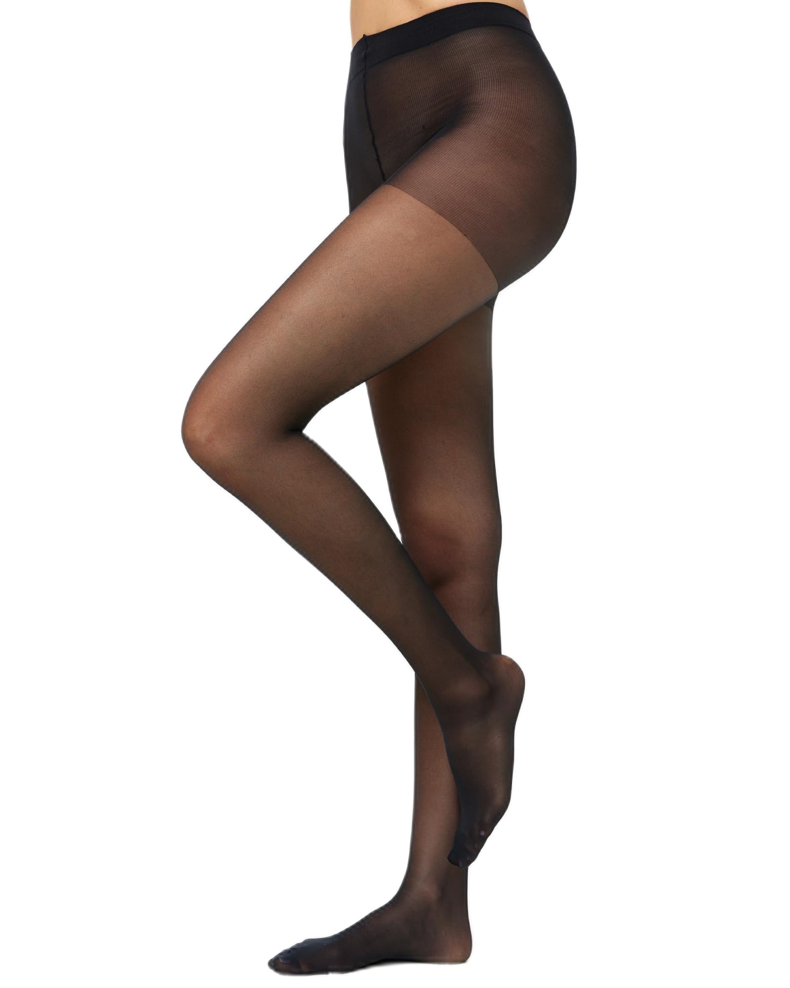 Nur Die Women's Tights, 719200/Fit in Form KG, Black (Schwarz 094), XX-Large (52-56)