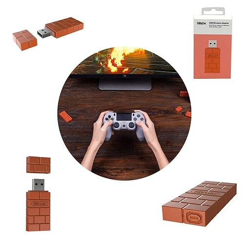 Ps4 Controller 8bitdo Adapter Review Ps5 Controller 8bitdo Pairing