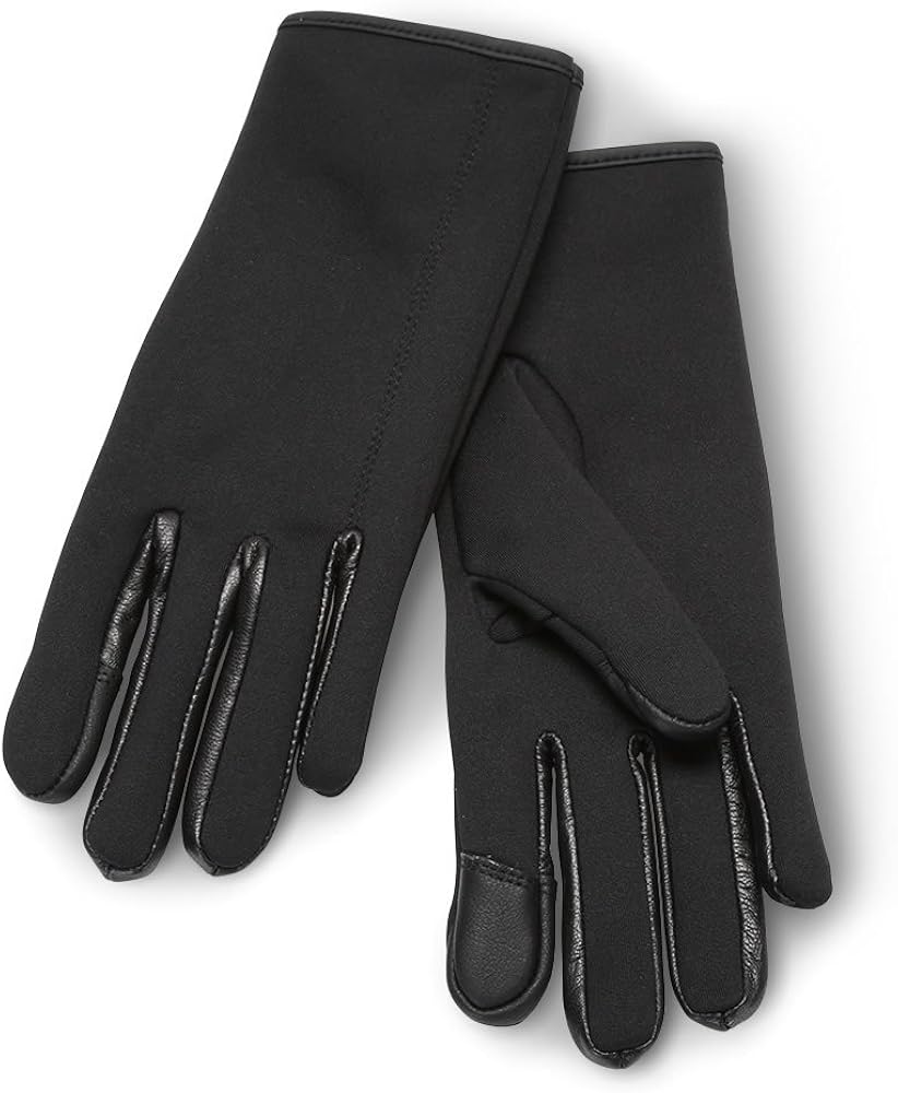 Women's Fingerprint Smart Gloves Casual Large at Amazon Women’s