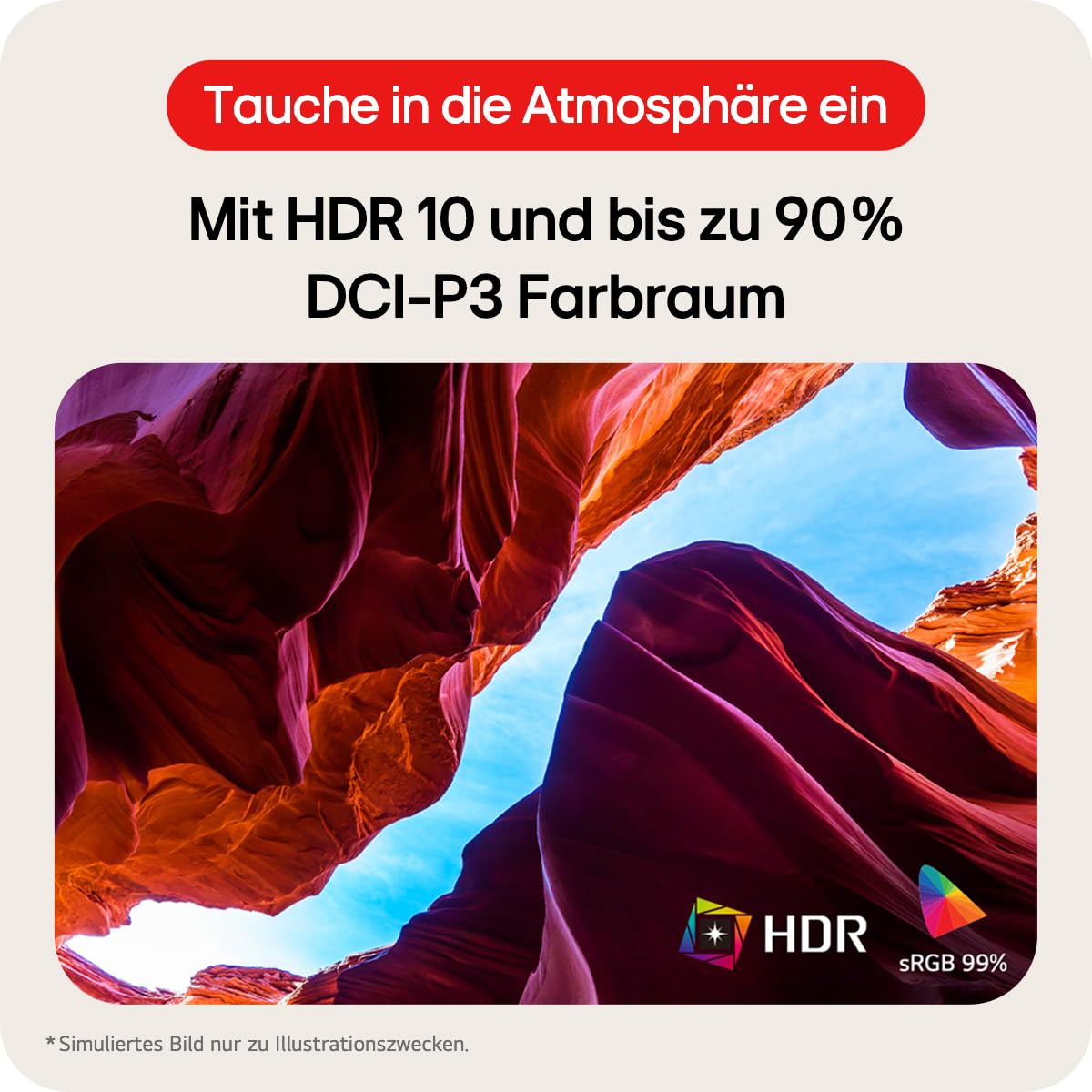 LG, 34 Zoll, UltraWide, 1800R Curved QHD Monitor, 3440 x 1440, 34WR50QK-B.AEU, 21:9, 5ms GtG, 100 Hz, HDR10, 99% sRGB, PBP-Modus, OnScreen Control, AMD FreeSync - Schwarz 3