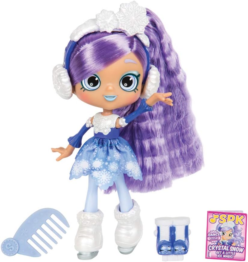 Shopkins HPP44100 Shoppies Dance Style Doll Playset, Crystal Snow
