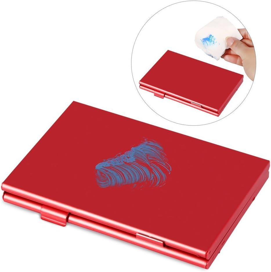 zjchao Aluminium Memory Card Case for Storing and Organising and TF Card 9 x 6 x 1. 3 cm, red, QL-24PTFRE - Image 5