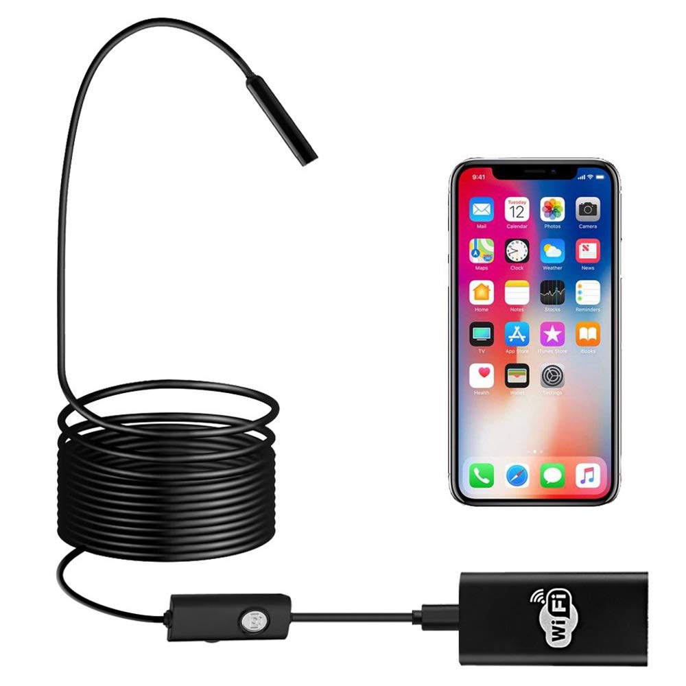 BEVA WiFi Endoscope HD720P Wireless Endoscope Camera Waterproof