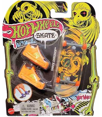 Amazon.com: Hot Wheels Skate Tony Hawk Draggin' Bones HPG33 : Toys
