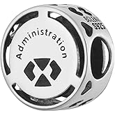 Bolenvi Jobs Career Professions Bead Charm Compatible with Pandora & Similar Bracelets, Necklaces& DIY Jewelry - Authentic 925 Sterling Silver Charm (Administration Administrative Secretary)