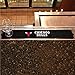 FANMATS 14049 Chicago Bulls Drink Bar Mat - 3.25in. x 24in. - Durable Dish Drying Mat, Easy Clean, Counter Mat