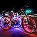 OuterStar Waterproof 20-LED Light String Bicycle Wheel Light for Safety and Fun (Set of 2)