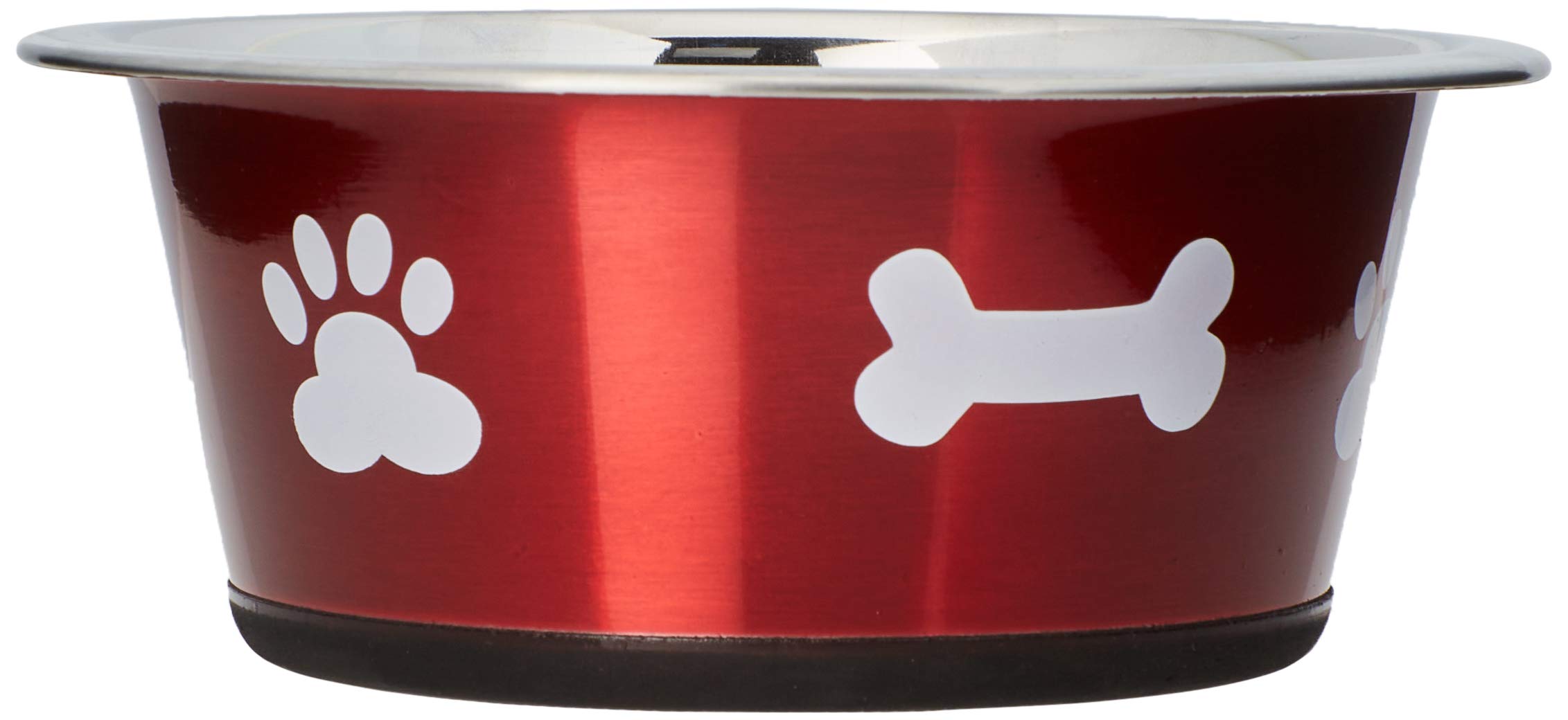 Classic Pet Products Classic Posh Paws Dish, 900 ml, Red