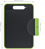 MUKSUET 2 Pack 4 in 1 Defrosting Boards with Grater & Sharpener view 2