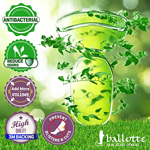 Heel Inserts for Women and Men [with AntiOdor Effect] Heel Cushion