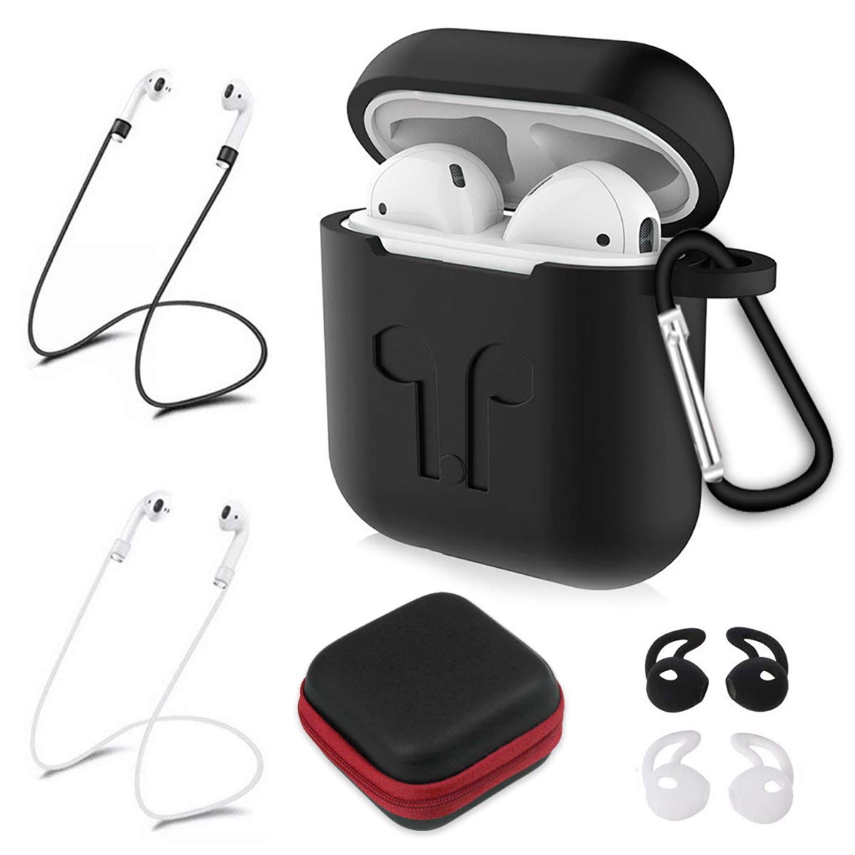 Accessori audio e video Set Accessori per Airpods 7 in 1 Custodia di  Ricarica per Custodia Protettiva in Silicone Dokpav Custodia Airpods  urban-earth.co.uk