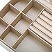 B.Catcher Jewelry Box for Women Small and Portable Golden PU Leather Jewelry Travel Case
