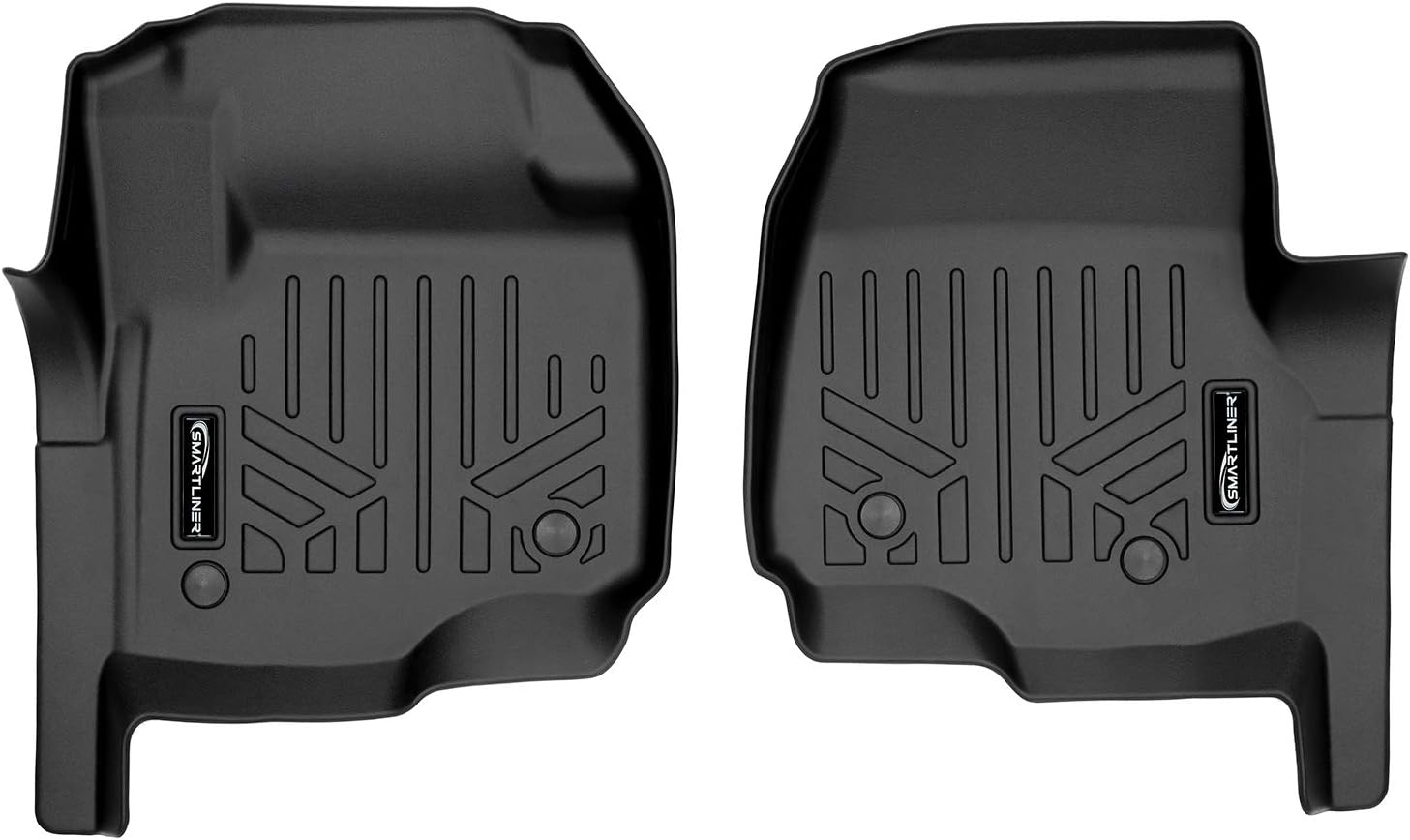 Amazon Com Maxliner Custom Floor Mats 1st Row Liner Set Black For