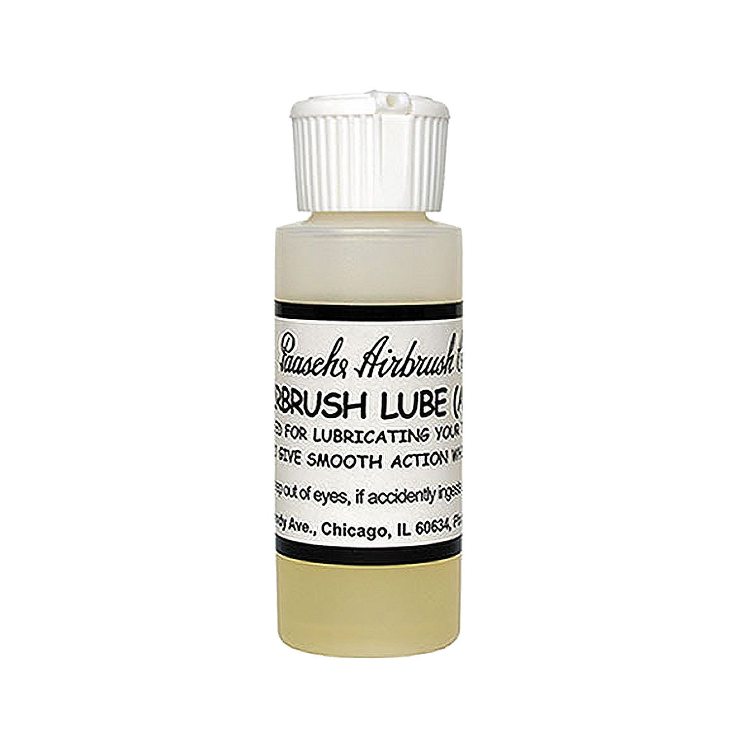 Paasche Airbrush Lube, Transparent, 2 oz
