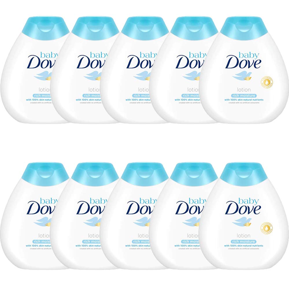10 x 200ml Baby Rich Moisture Lotion Soft Body Cream