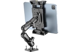 OHLPRO Tablet Mount for Truck - Heavy Duty Drill Base Tablet Holder for Car Dashboard, iPad Holder for All 5"-13" iPad Pro Sa
