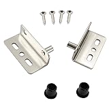 PHITUODA 2 Sets Pivot Hinges with Bushing,Heavy