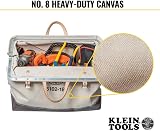 Klein Tools 5102-18 Canvas Tool Bag 46 cm Heavy Duty Steel Frame Riveted view 4