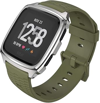 fitbit versa green band