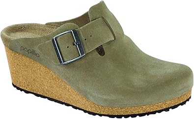 birkenstock wedge clogs