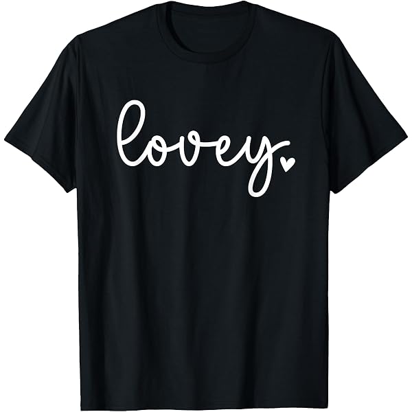 Amazon.com: Lovey Is My Name Special Grandmother Grandma T-Shirt