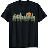 Trees Wildlife Nature Vintage Forest T-Shirt