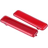 Rear Door Panel Trim, 1 Pair of Door Trim Panel Rear Door Trim Panel Reflector Left & Right for GMC 15183155 15183156 Door Reflectors Panel Compatible For GMC