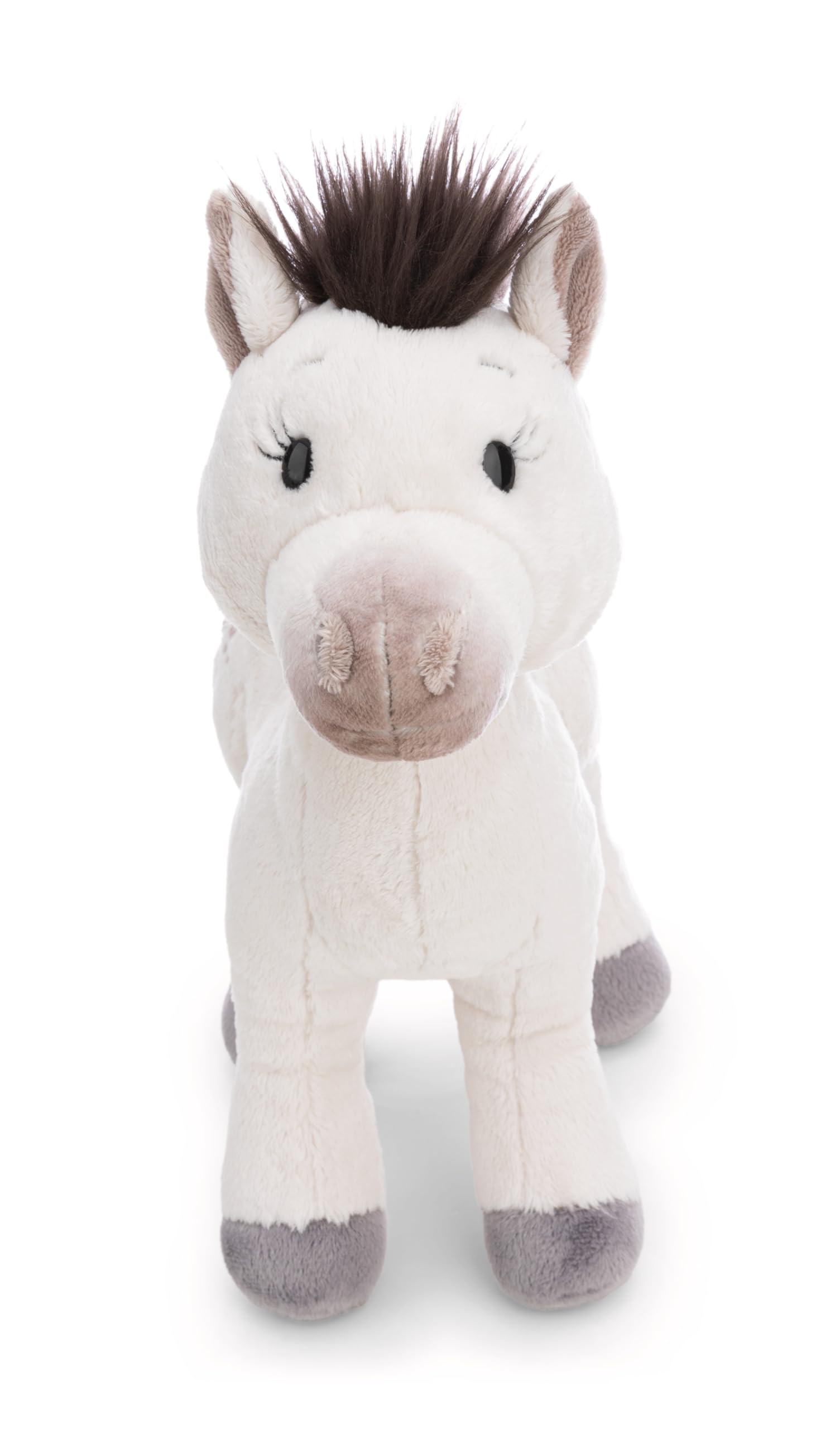 Kuscheltier Pferd Mony K. Pony 27cm - weiß - Weiches NICI Plüschtier – niedliches Stofftier zum Kuscheln & Spielen – tolle Geschenkidee für Kinder & Erwachsene | 62237 3