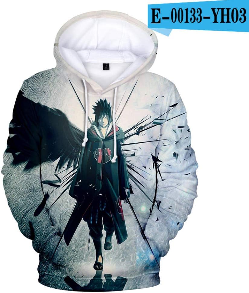 KNFBOK Anime Naruto 3D Printing Hoodies Fashion Cool Popular Naruto Series Hoodies Sportswear-Colour_XS