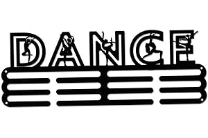 Dance Medal Holder, 16x6 Inch Metal Medal Display, Wall Mounted Dance Pin Display for Home, DancersDance Holder