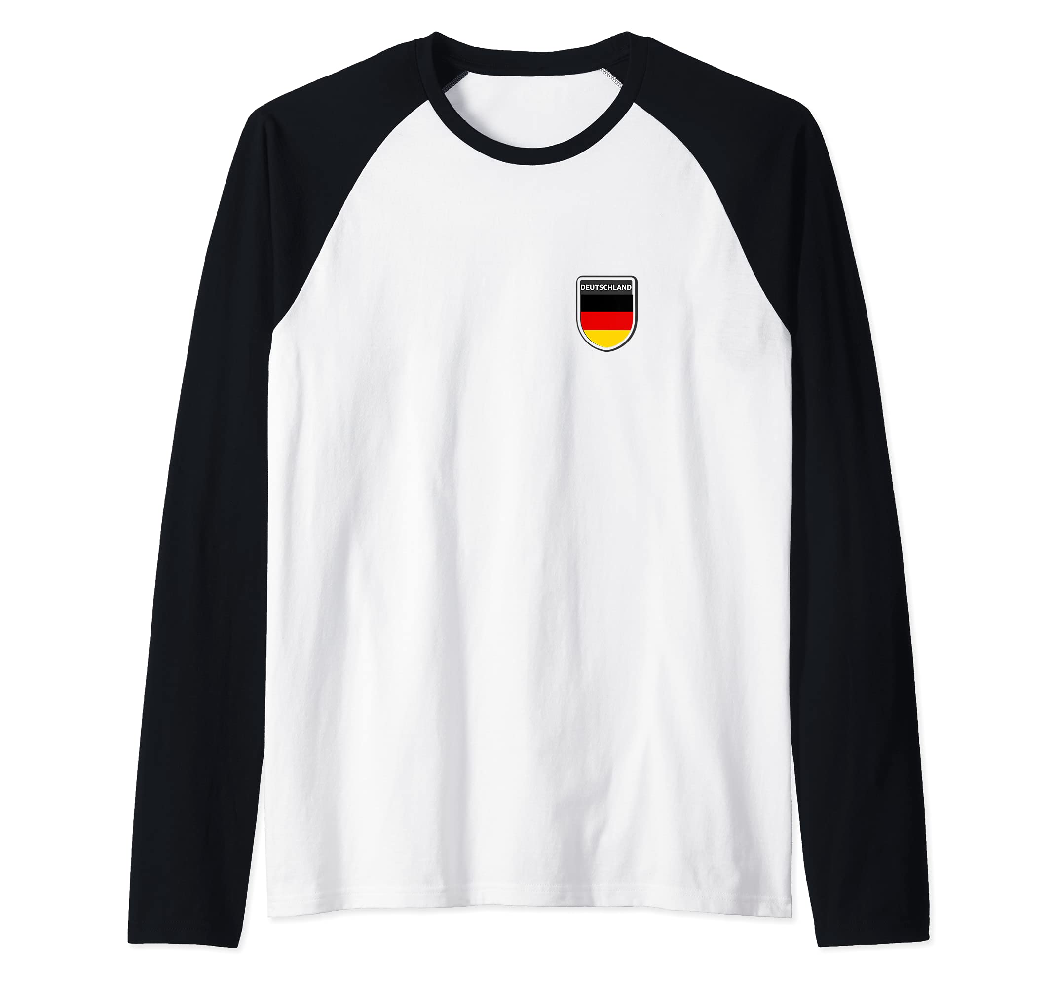 Flag Germany Raglan Baseball Tee