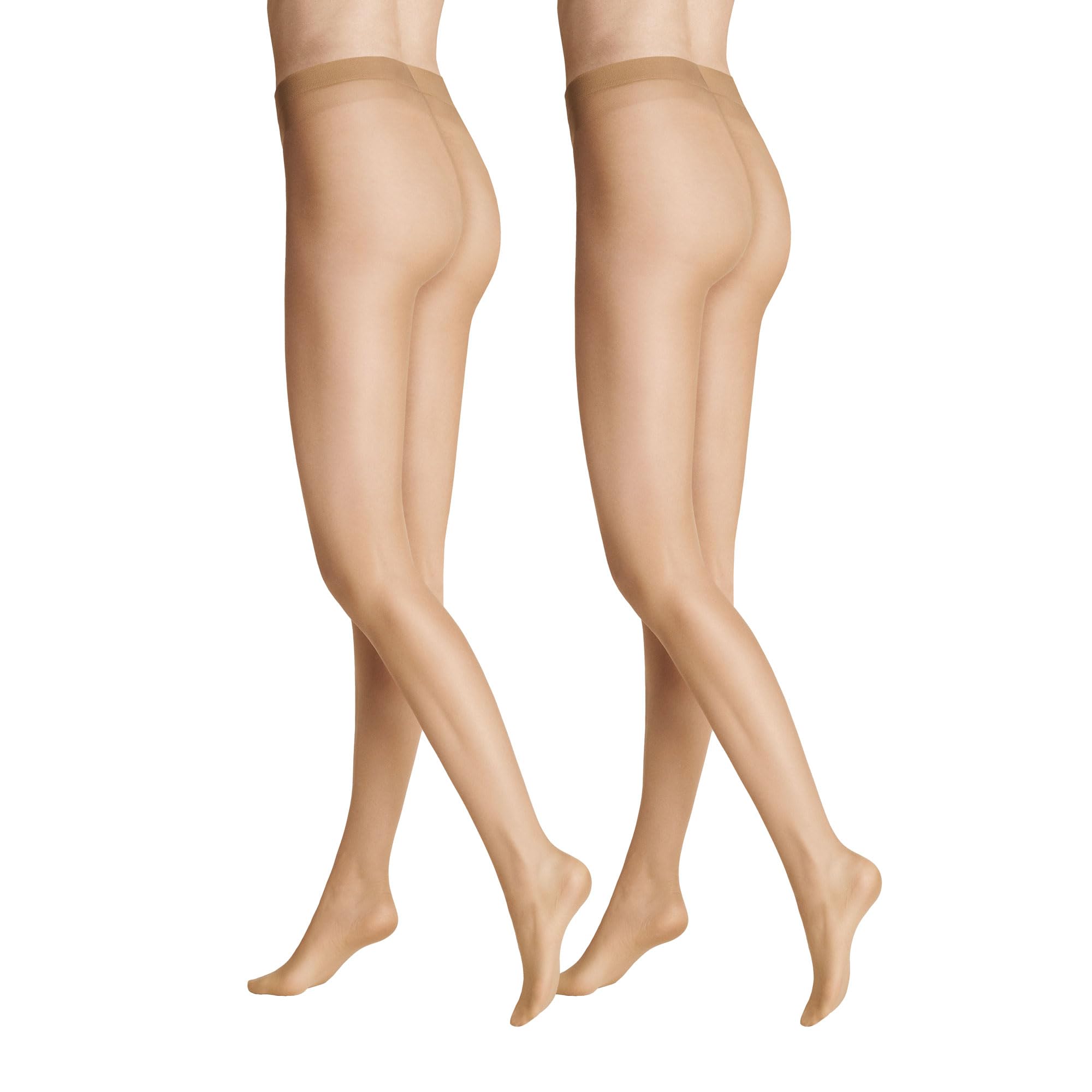 Hudson Women's tights (pack of 2). - Beige - XXL