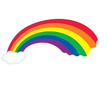 Beistle 55294 Rainbow Cutout Pack Of 12 Amazon Co Uk Toys