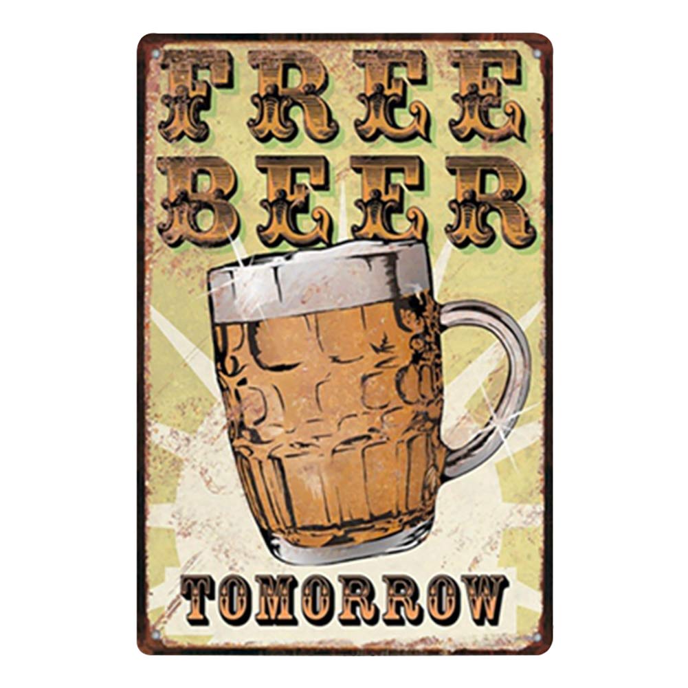 Targhe in Metallo Vintage Wall Placca Poster Terapia di gruppo praticato qui per Cafe Bar Pub Birra Club Parete Home Decor, Cafe Bar Pub Decorazione, 20 x 30 cm