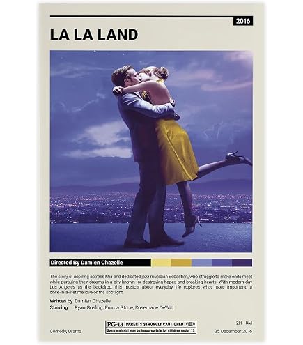 Amazon.com: PosterOffice La La Land Movie Poster 24