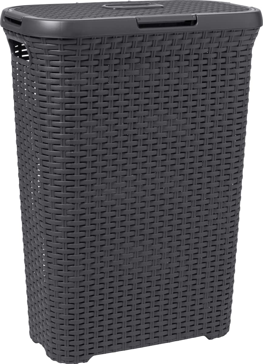 Curver Laundry Box Style Storage Container 40 Litres Anthracite 00709-308-00