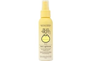 Sun Bum Blonde Formula Hair Lightener, Hair Highlighting Spray, Paraben Free, Gluten Free, 118 mL Spray Bottle, 1 Count