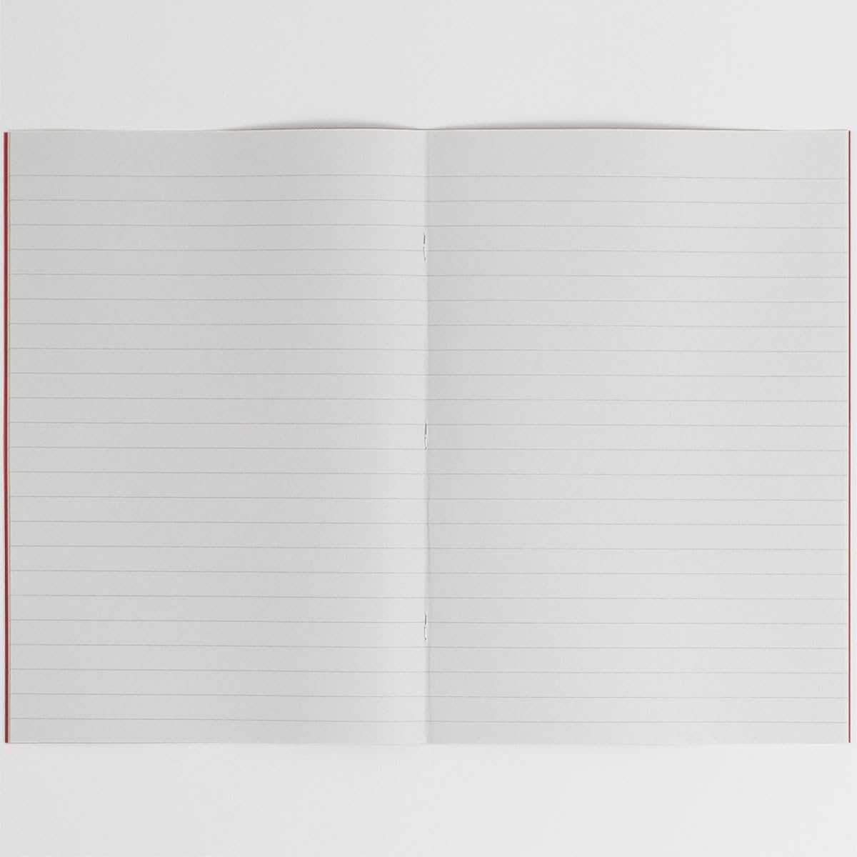 Rhino A4 Exercise Books, 48-Page / 12mm Lined Paper Notebook, 10-Pack, Office & School Stationery Supplies, Red - Image 4