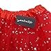 Anleolife 12'' Ballet Birthday Tutu Dress Cheap Tutu Skirt Ballet Dance Mini Skirts(red)