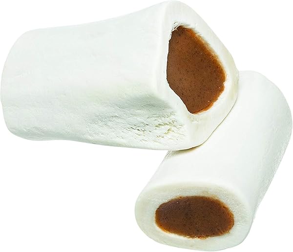 REDBARN FILLED DOG BONES, NATURAL LONG-LASTING DENTAL TREATS; SUITABLE FOR AGGRESSIVE CHEWERS, SMALL (3″) – 30 BONES (PEANUT BUTTER)
