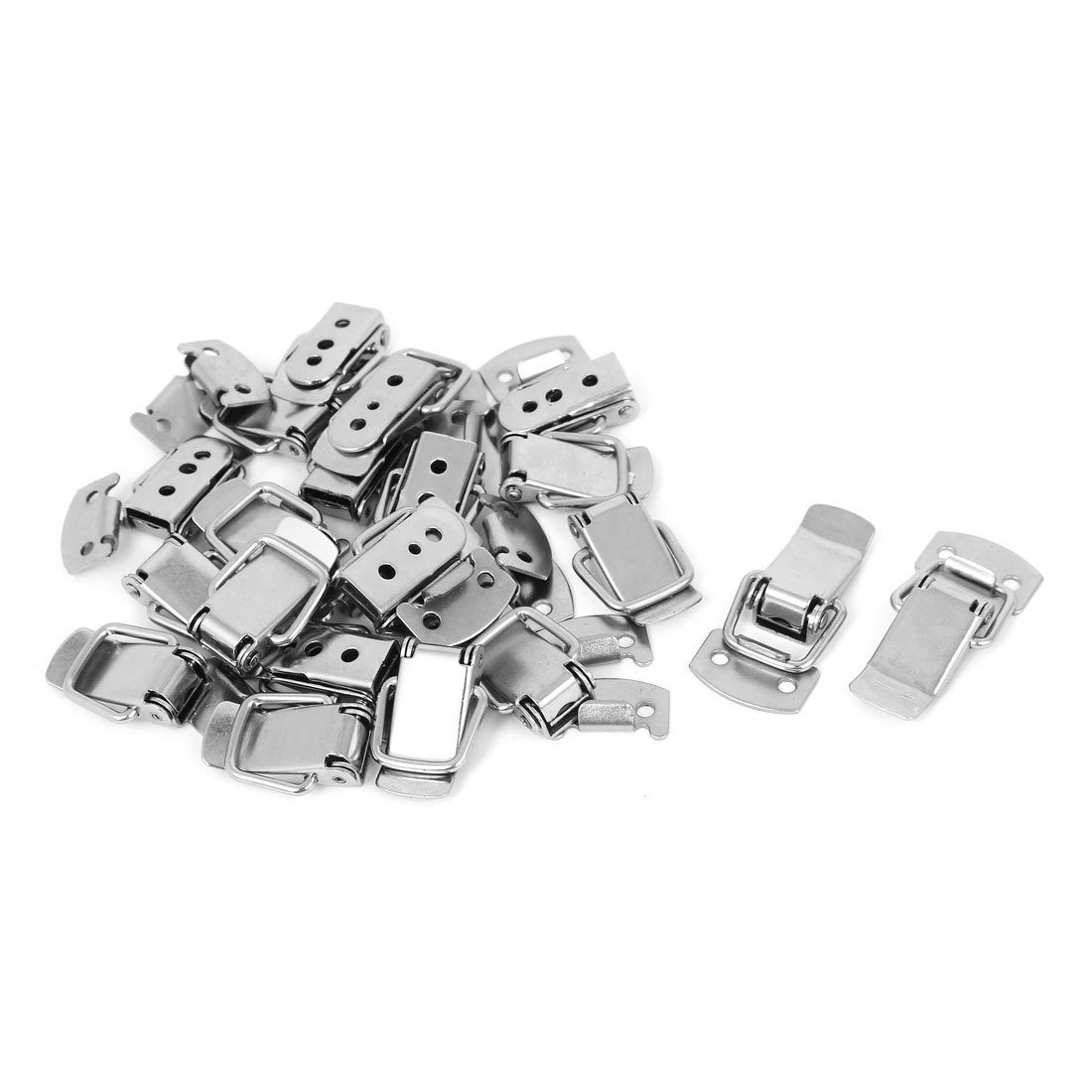 uxcell a16012600ux0236 Case Box Chest Spring Loaded Draw Lock Metal Toggle Hasp Latch